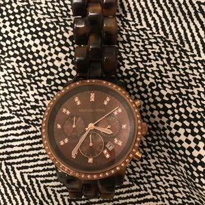 Michael Kors Tortoise Shell watch